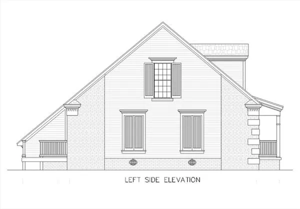 Left side elevation